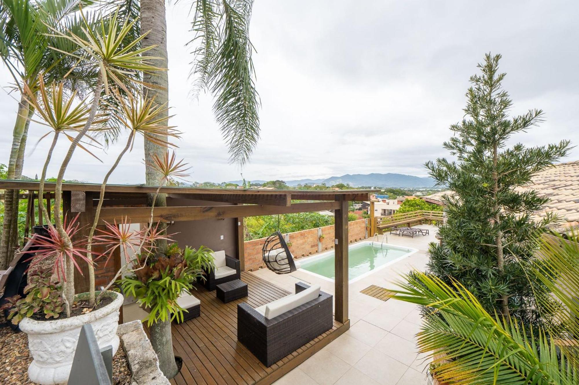 Bangalôs Do Rosa Com Vista Panorâmica - Bangalôs Com Hidromassagem, Lareira E Piscina